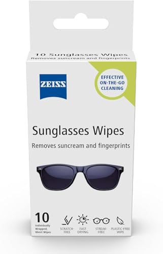 ZEISS Lens Wipes – 200 Ct, Individually Packed for Glasses & Cameras