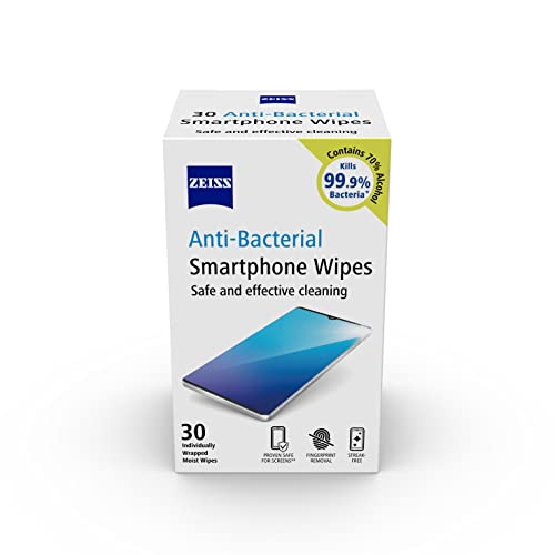 ZEISS Lens Wipes – 200 Ct, Individually Packed for Glasses & Cameras