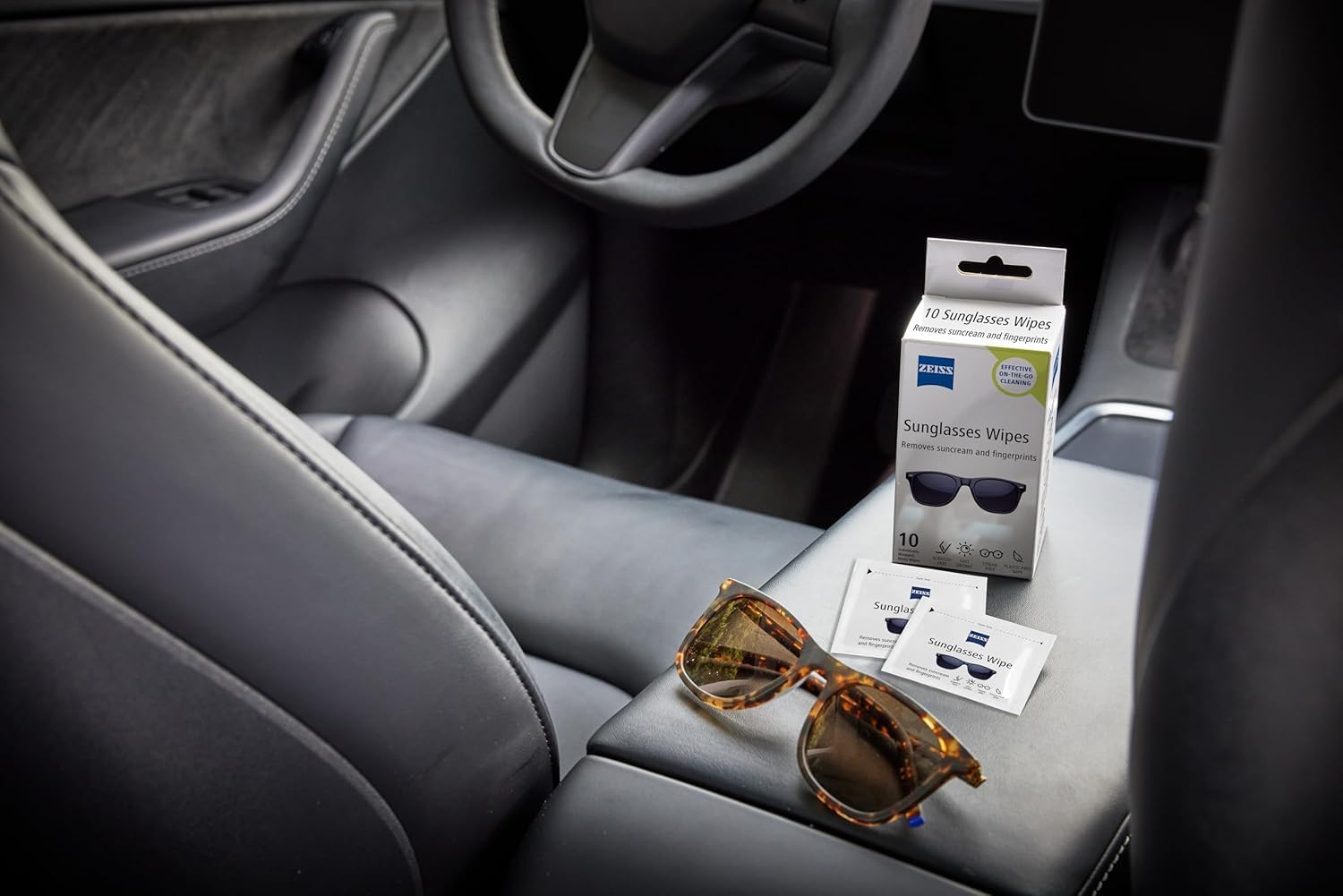 ZEISS Lens Wipes – 200 Ct, Individually Packed for Glasses & Cameras