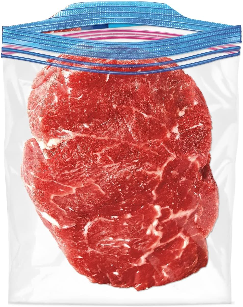 Ziploc Freezer Bags: 38-Count Bundle for Ultimate Storage Convenience - 26.8cm x 27.3cm