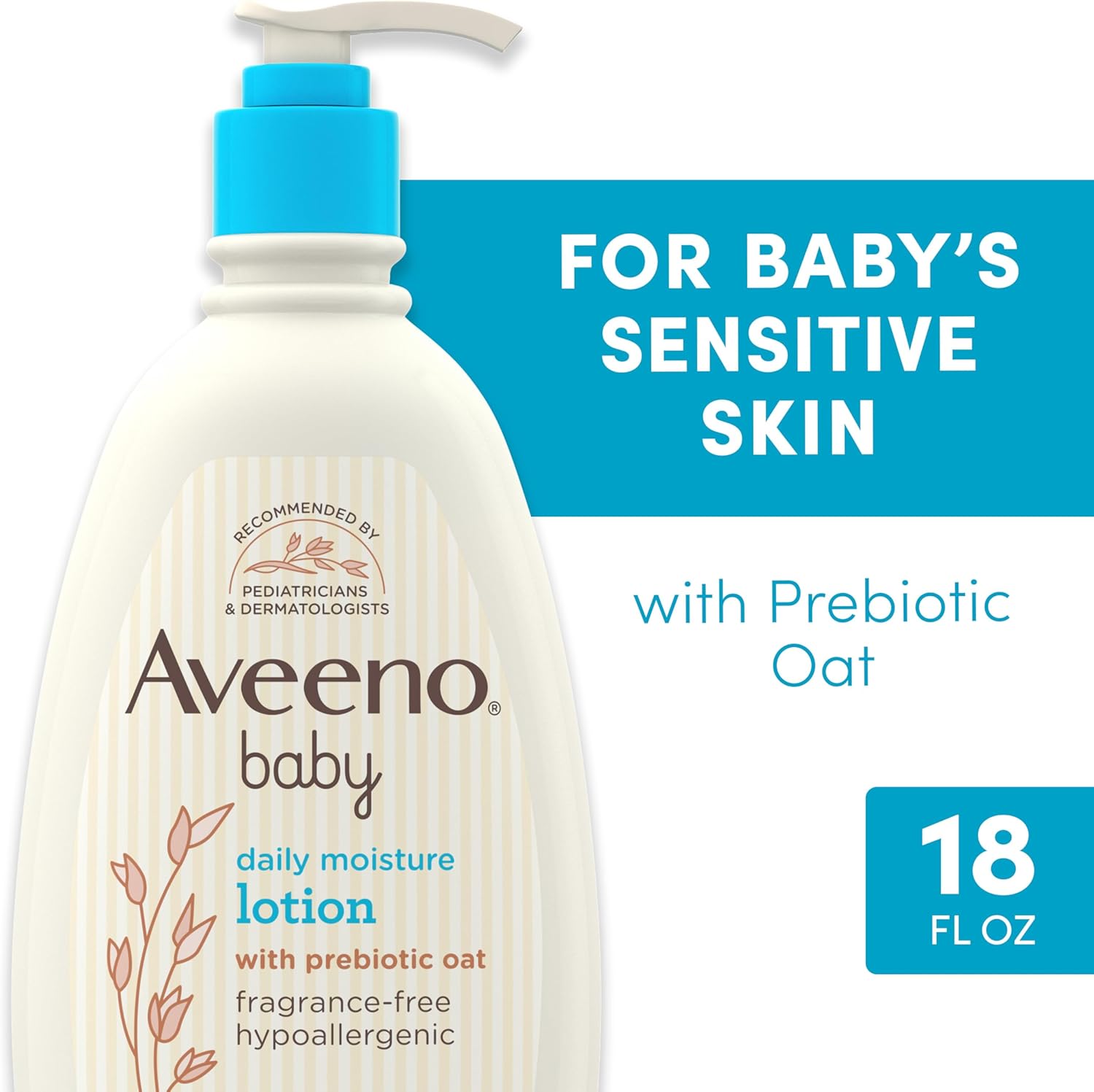 Aveeno Baby Daily Moisture Lotion 18 Fl.Oz.[532 ml]