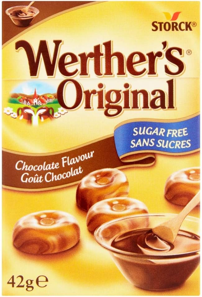 Werther's Original Sugar Free Chocolate Flavour, 42g