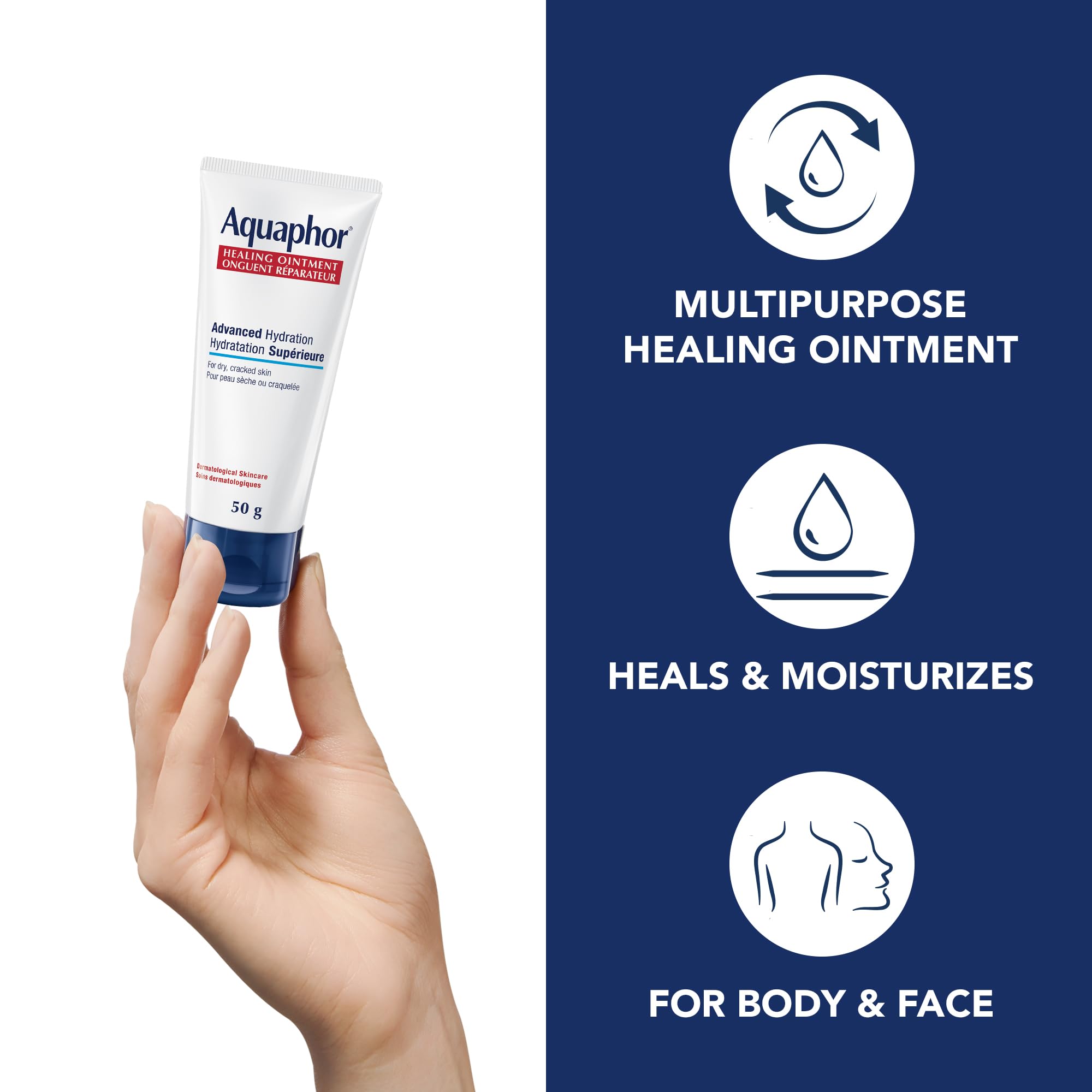 Aquaphor Healing ointment, skin protection, 14oz weight