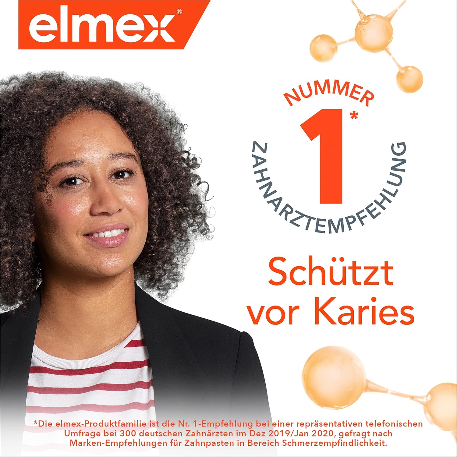 elmex Mouthwash Caries Protection 400 ml - Antibacterial Teeth Cleaning Without Alcohol Effectively Protects Against Caries