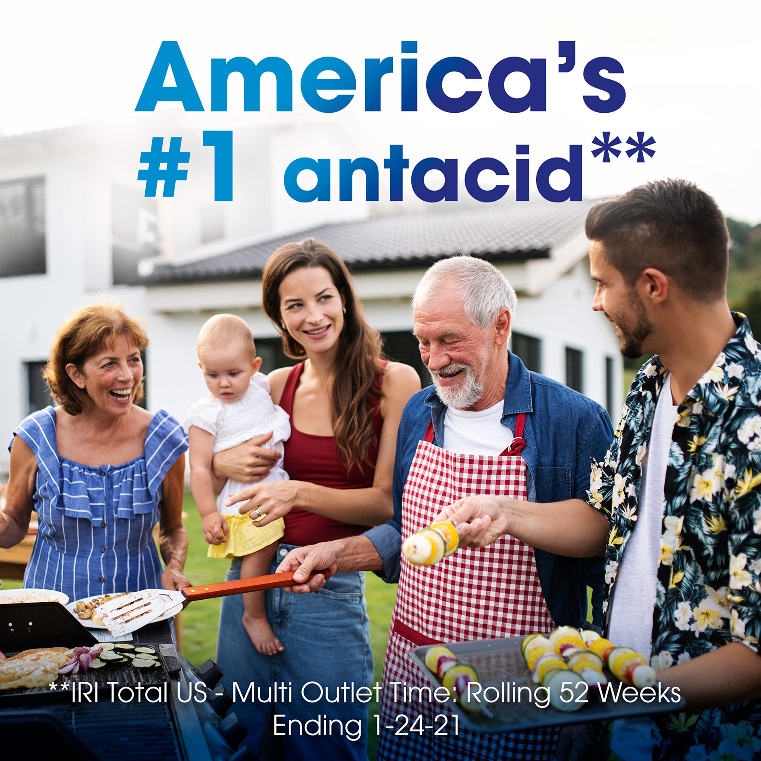 TUMS Ultra Strength Antacid Tablets – Assorted Fruit, 160 Ct