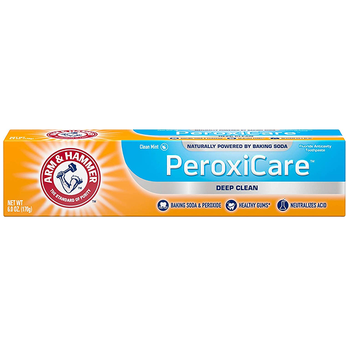 Arm & Hammer Peroxicare Deep Clean Toothpaste, 6 oz (Packaging May Vary)