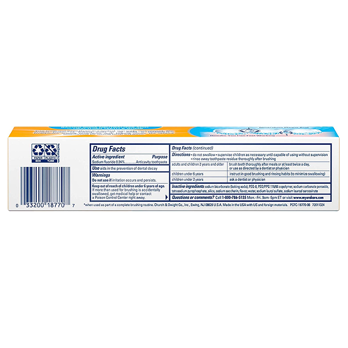 Arm & Hammer Peroxicare Deep Clean Toothpaste, 6 oz (Packaging May Vary)